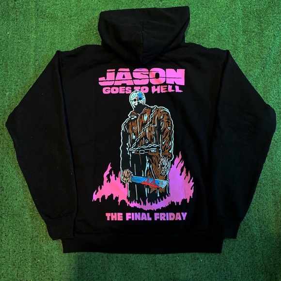 Warren Lotas Jason Goes to Hell hoodie - Picture 2 of 10